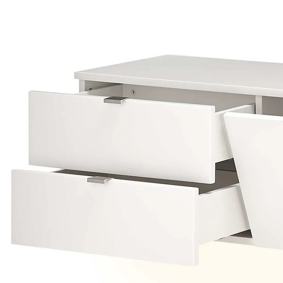 Designer Wohnwand Möbel 290 cm breit - Miloris (dreiteilig)