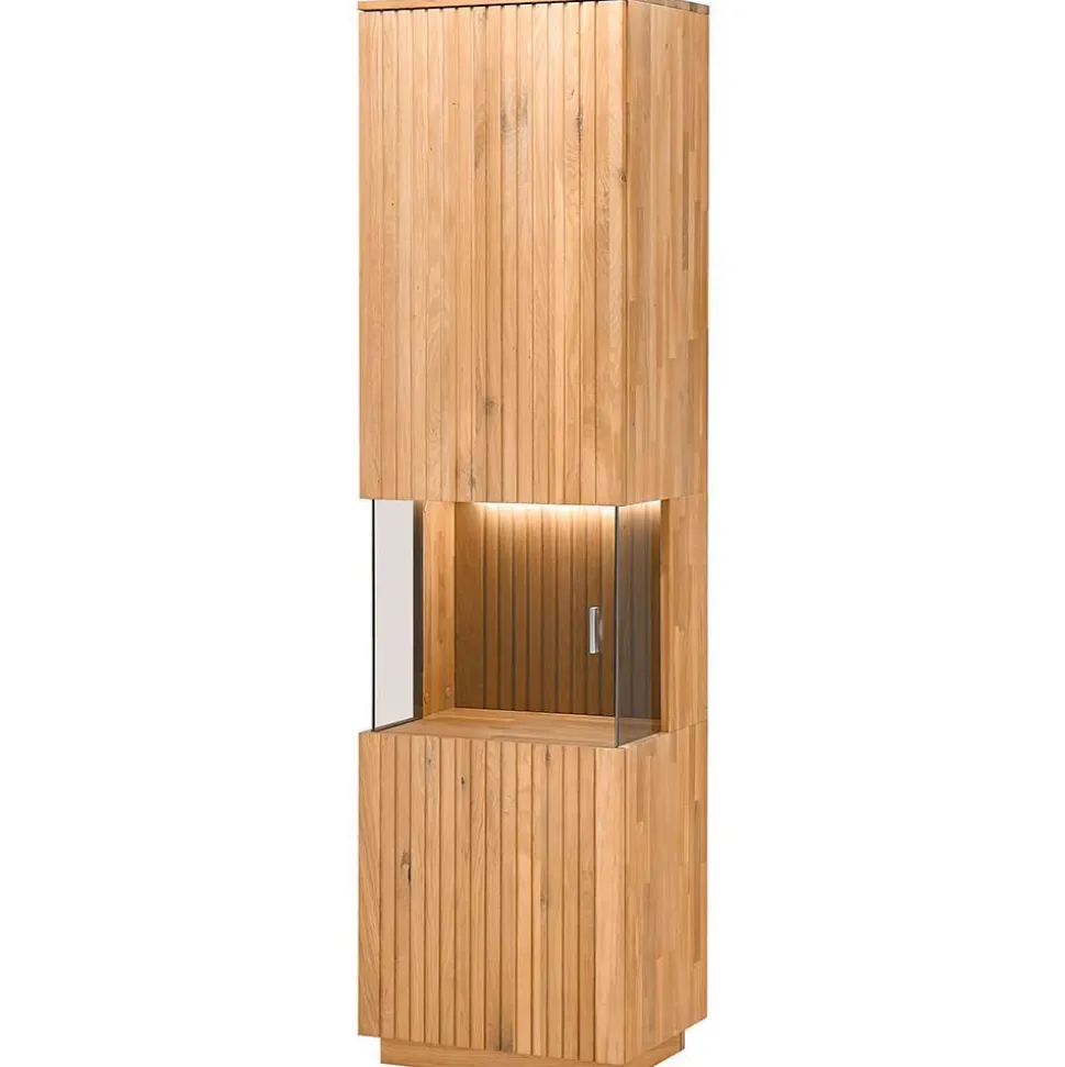 Designer Wohnwand Möbel mit LED - Cruzca (dreiteilig)