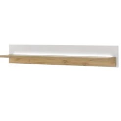 Designer Wohnwand mit LED Beleuchtung - Racelyn (vierteilig)