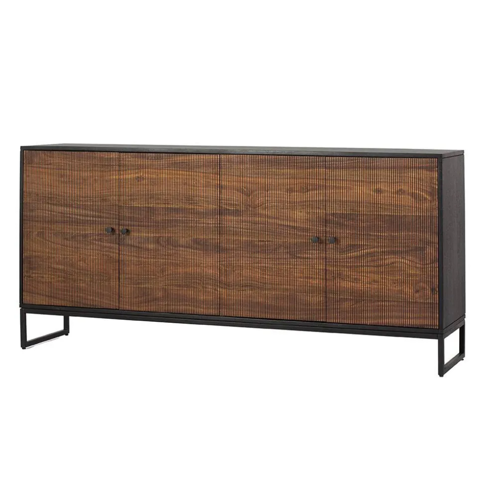 Design-Sideboard aus Mangoholz und Palisander - Ondarroa