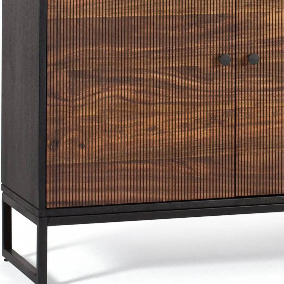 Design-Sideboard aus Mangoholz und Palisander - Ondarroa