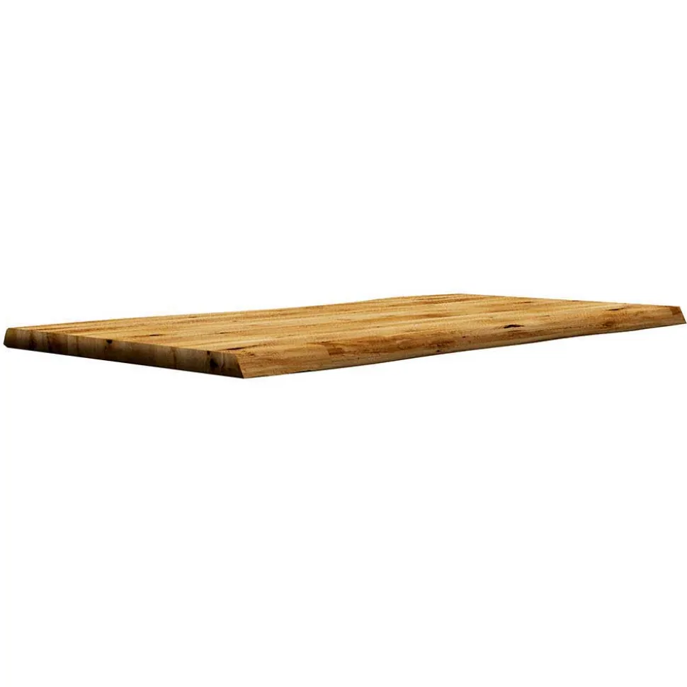 Designtisch mit Naturkante aus Eiche - Ligurian