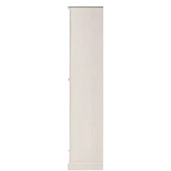 Dielenschrank in Weiß mit Grau - Lucasario