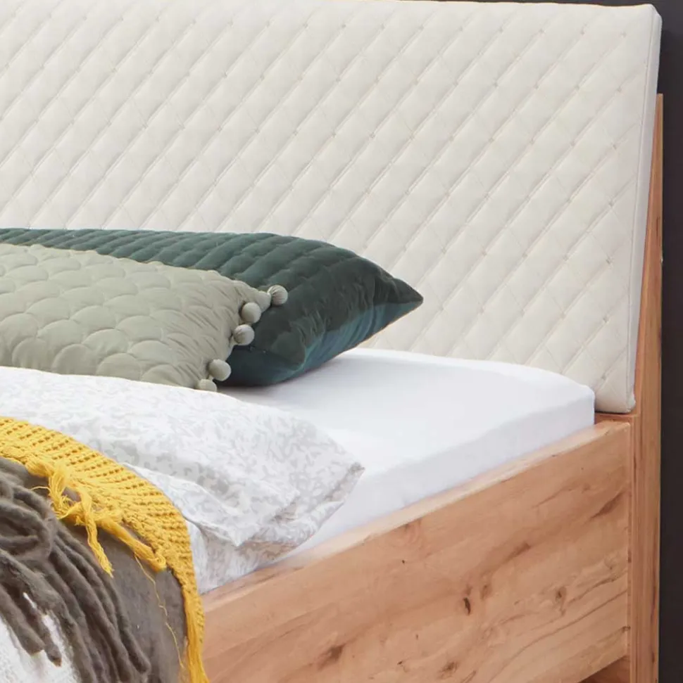 Doppelbett Kombi mit Nachtkommoden - Krofun (dreiteilig)