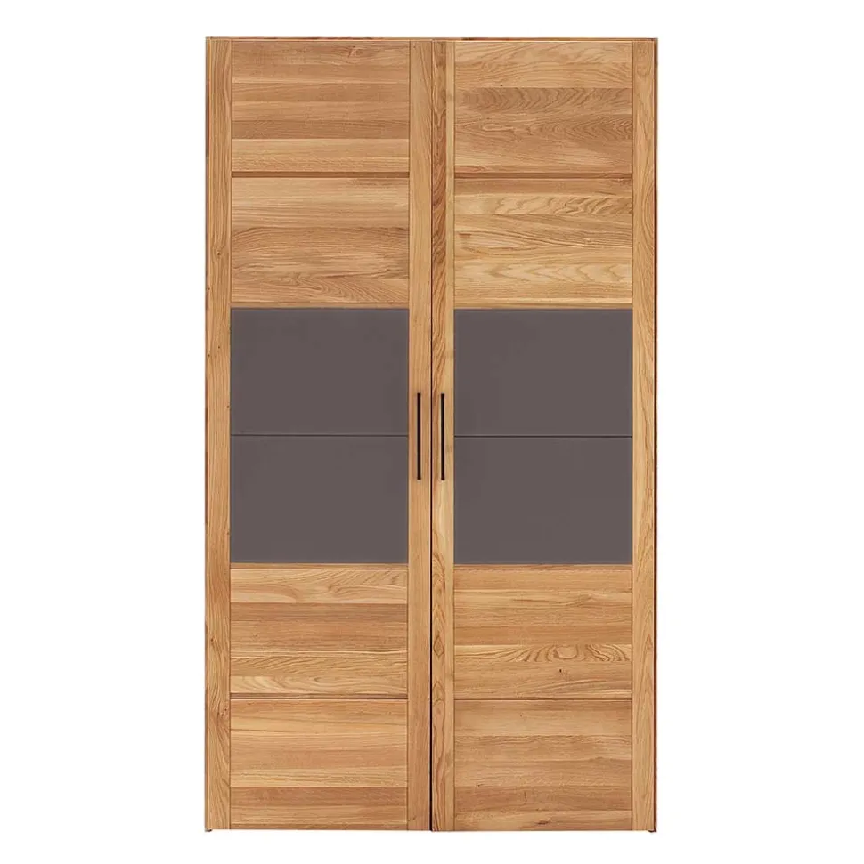 Doppeltür Kleiderschrank aus massivem Holz - Zaisan