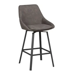 Drehbarer Barstuhl mit Schalensitz - Olterva (2er Set)