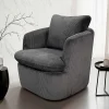 Drehbarer Sessel mit Breitcord Bezug - Actino