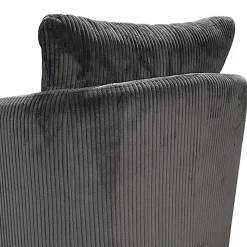 Drehbarer Sessel mit Breitcord Bezug - Actino