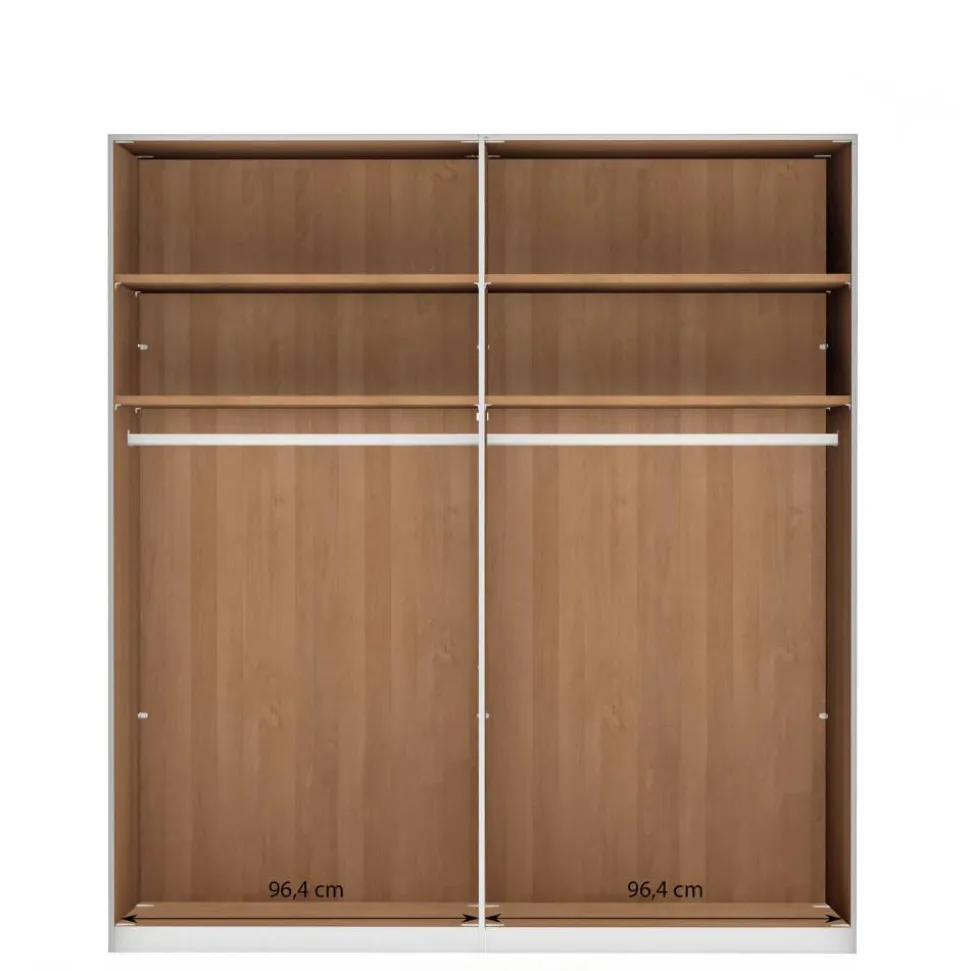 Drehtüren-Schlafzimmerschrank 4-türig - Dilacco