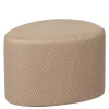 Dreieck Design Hocker in Beigegrau - Zegrada (2er Set)