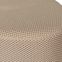 Dreieck Design Hocker in Beigegrau - Zegrada (2er Set)