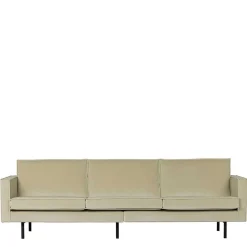 Dreisitzer Couch in Graugrün Samtbezug - Vontada