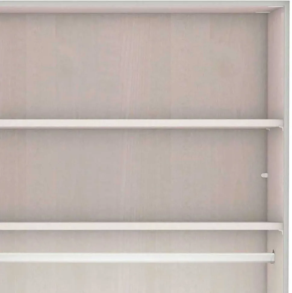 Dunkelgrauer Kleiderschrank 6-türig - Mataram I