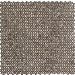 Ecksofa in Hellbraun Chenille Bezug - Acira