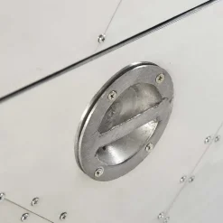 Edle Design Flurmöbel in Silber - Pilot (sechsteilig)