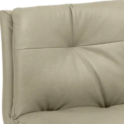 Edler Barstuhl in Taupe Microfaser - Varel