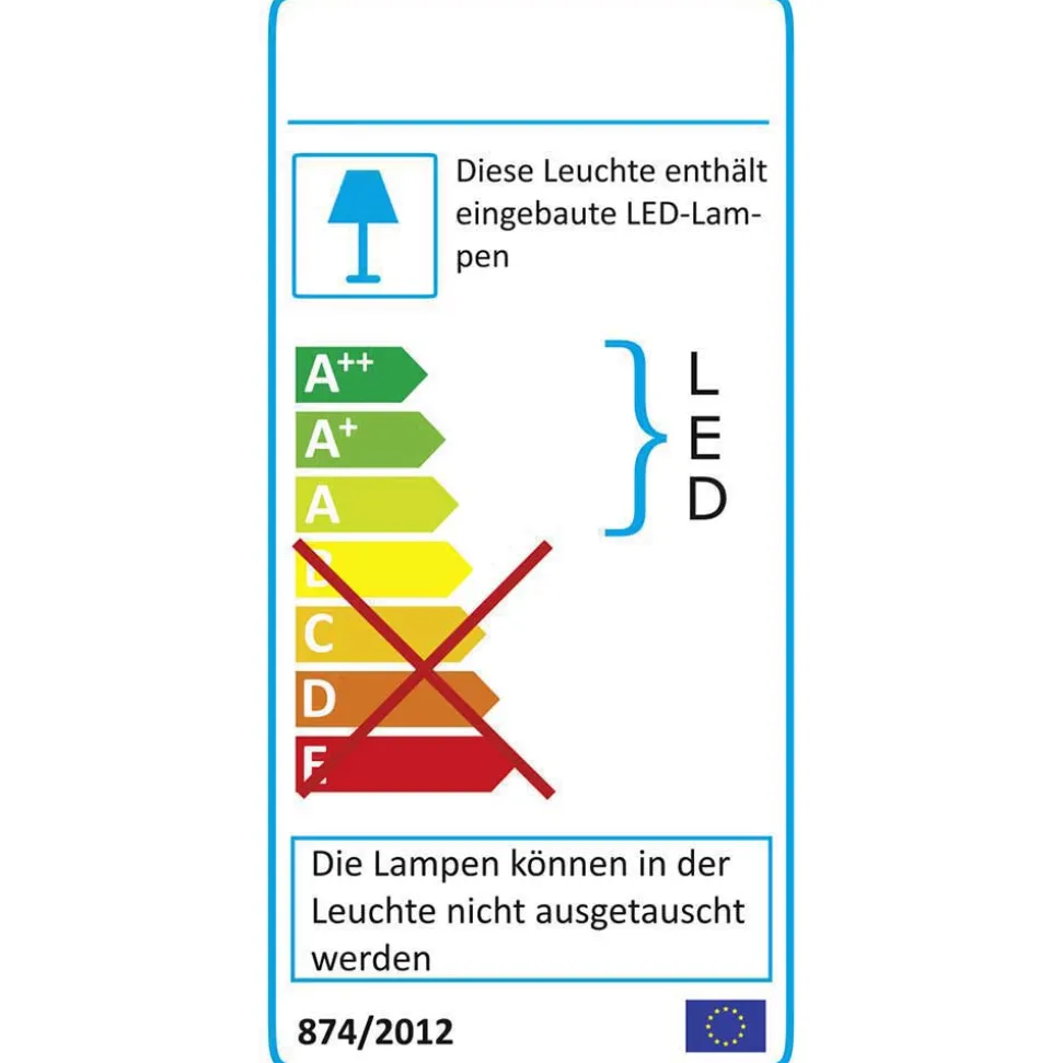 Eiche Bianco Highboard mit Glas Einsatz - Crokas I