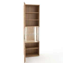 Eiche Bianco Wohnwand Set 320cm - Crokas (dreiteilig)
