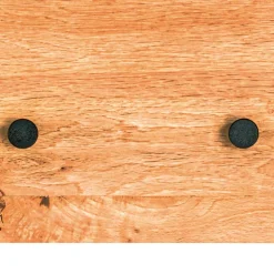 Eiche Hängegarderobe mit Hutboden - Cadama