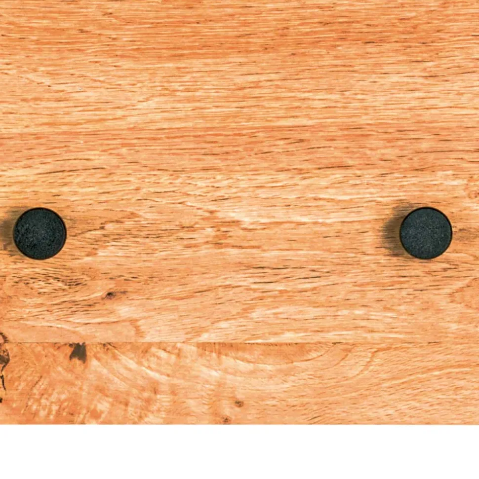Eiche Hängegarderobe mit Hutboden - Cadama