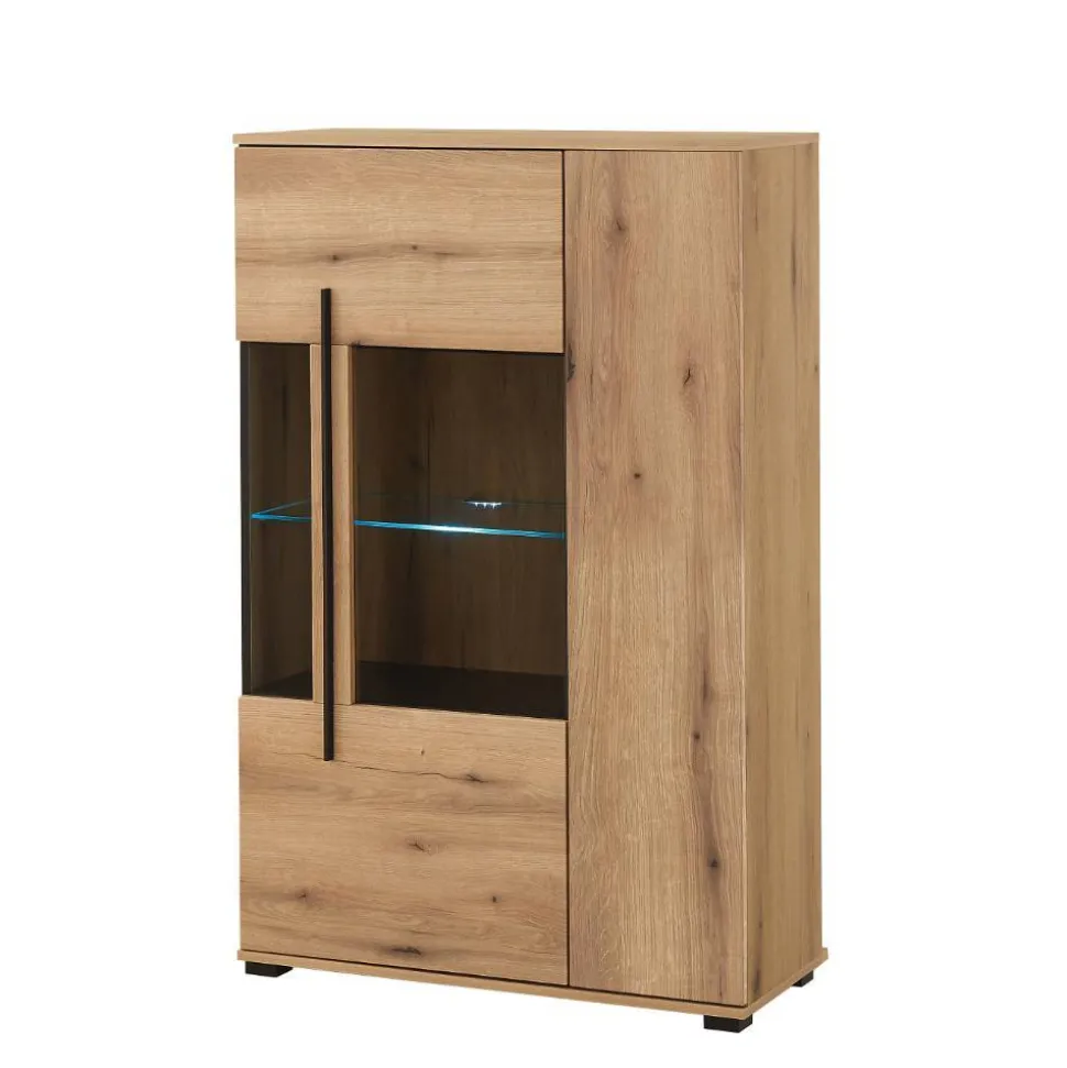Eicheoptik Wohnzimmermöbel Set - Brocus (vierteilig)