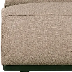 Einsitzer Sofa-Modul in Beige Boucle - Arnia