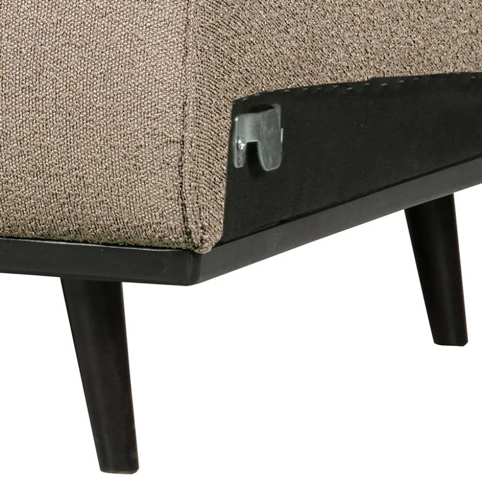 Einsitzer Sofa-Modul in Beige Boucle - Arnia