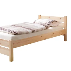 Einzelbett Jeff aus Kiefer Massivholz