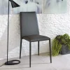 Eleganter Stuhl Giant aus Kunstleder (4er Set)