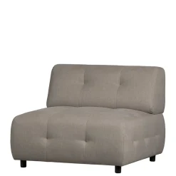 Elementsofa Modul in Graugrün meliert - Jasmon