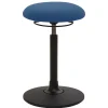 Ergonomischer Sitzhocker in Blau & Schwarz - Lamedda
