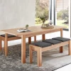 Essgruppe mit Bänken Set - Amyonta (dreiteilig)