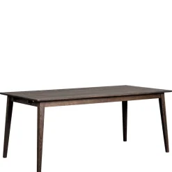 Esstisch & 6 schwarze Stühle - Flints (siebenteilig)