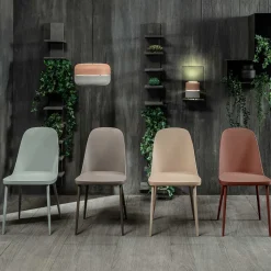 Esstischstühle aus Kunststoff - Leskan (4er Set)