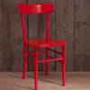 Esstischstuhl Henry in Rot (2er Set)