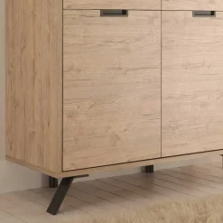 Esszimmer Highboard Rodonda im Retro Style