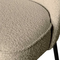 Esszimmer Polsterbank in Beige Boucle - Laderla