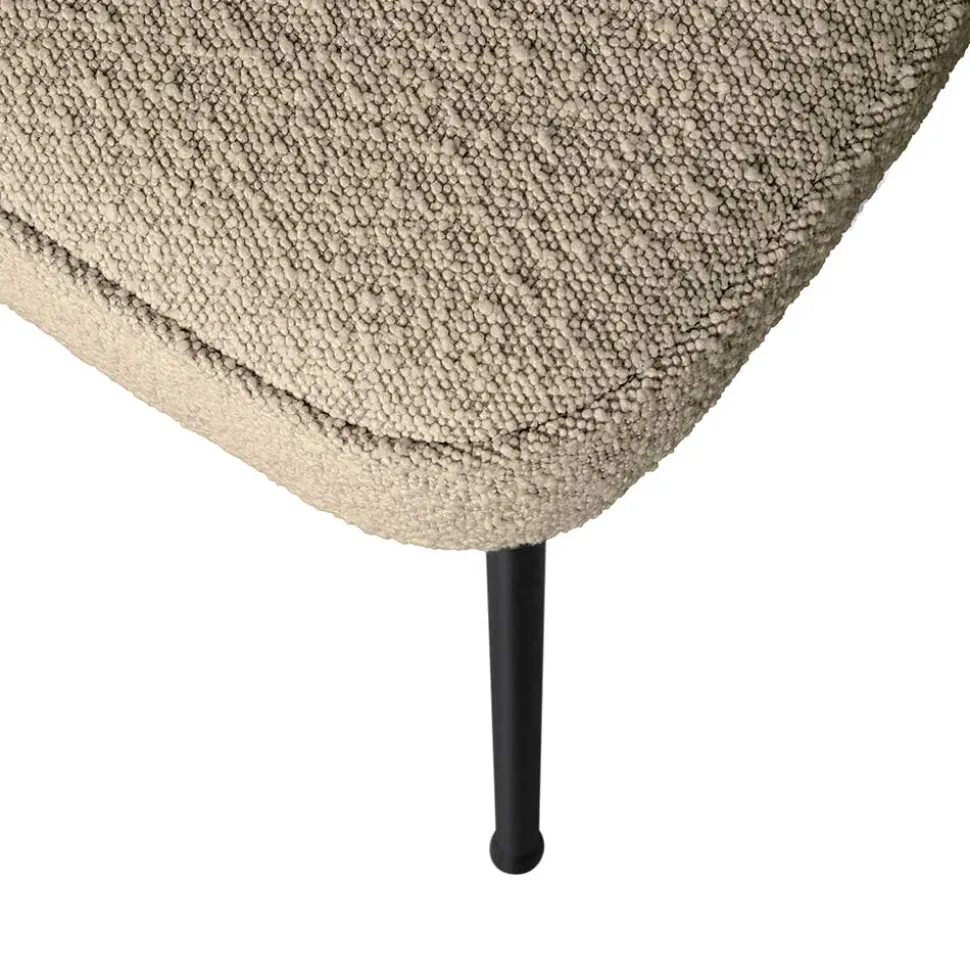 Esszimmer Polsterbank in Beige Boucle - Laderla