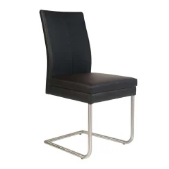 Esszimmer Schwingstuhl mit Kunstleder - Monty (2er Set)