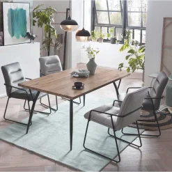 Esszimmer Sitzgruppe mit Tisch - Franka (fünfteilig)