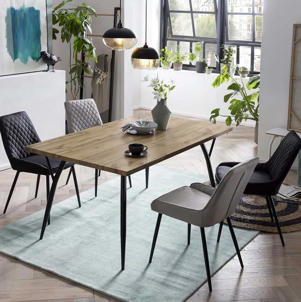 Esszimmer Tischgruppe in modernem Design - Chiantro (fünfteilig)