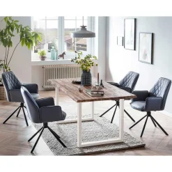 Esszimmer Tischgruppe modern - Robert (fünfteilig)