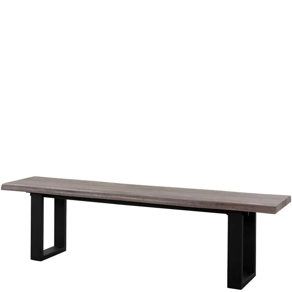 Esszimmerbank in Holzoptik Grey Wash - Ariadelco