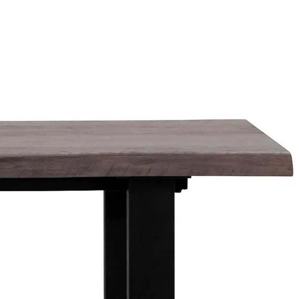 Esszimmerbank in Holzoptik Grey Wash - Ariadelco