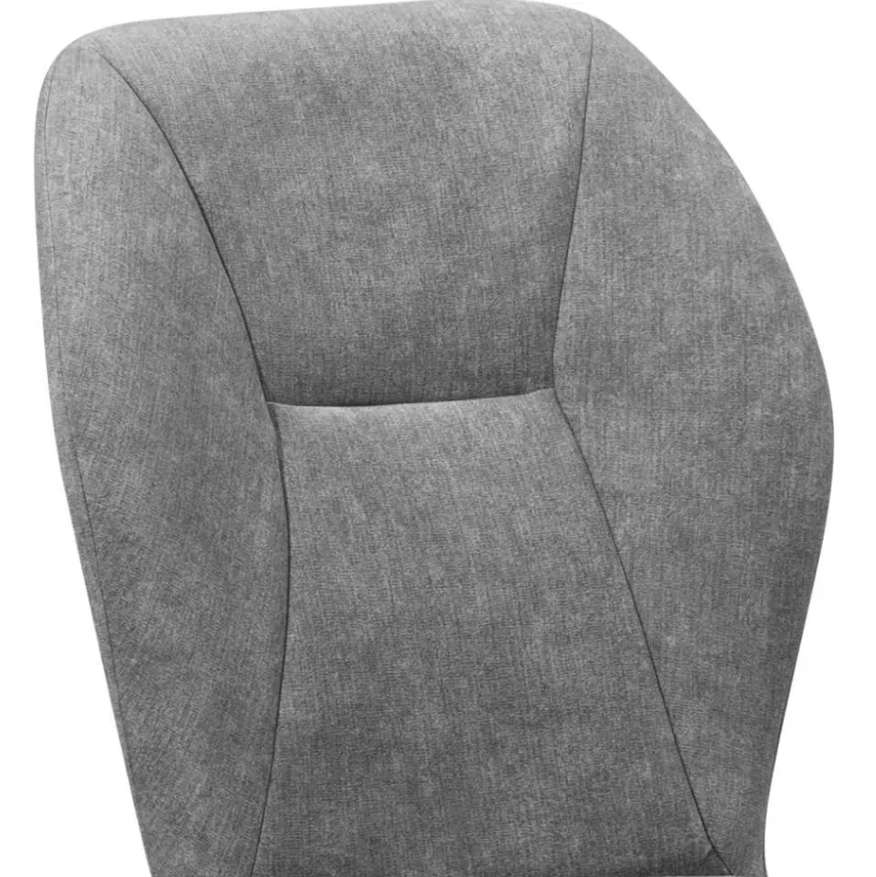 Esszimmer-Drehstühle in Grau - Bagana (2er Set)