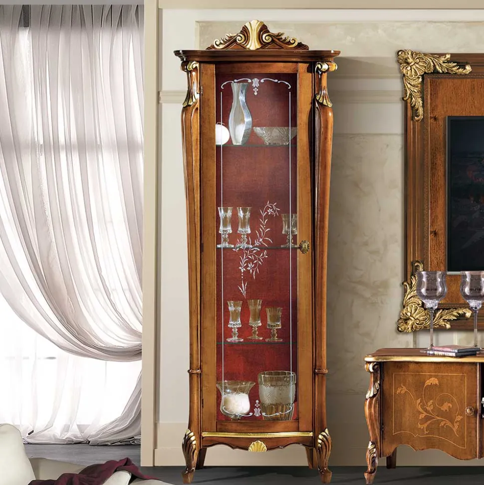 Extravagante TV Anbauwand Möbelset - Carlenna (vierteilig)