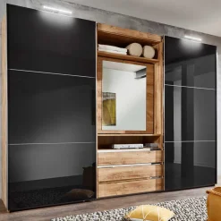 Extravaganter Kleiderschrank 300 cm breit - Hectos
