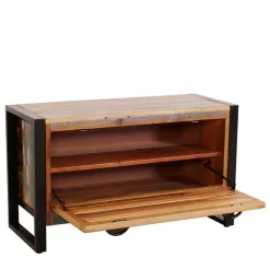Farbenfrohe Flureinrichtung im Shabby Chic - Vosbadus (vierteilig)