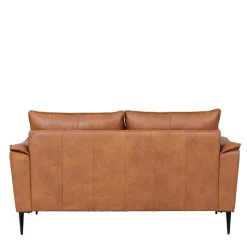 Federkern Wohnzimmersofa aus Echtleder - Zierra