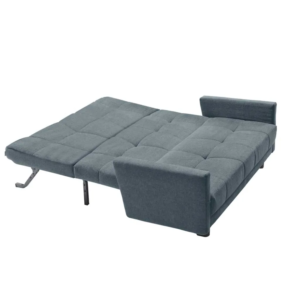 Flachgewebe Bettcouch in Hellblau - Zitizen